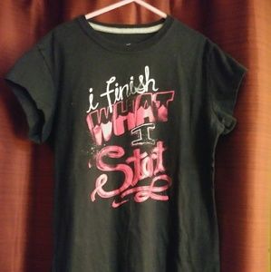 I finish what I start Nike T-shirt